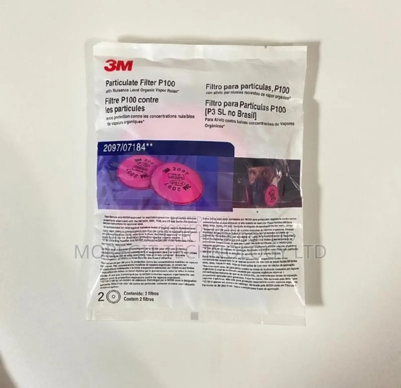 3m 2097 Particulate Filter P100