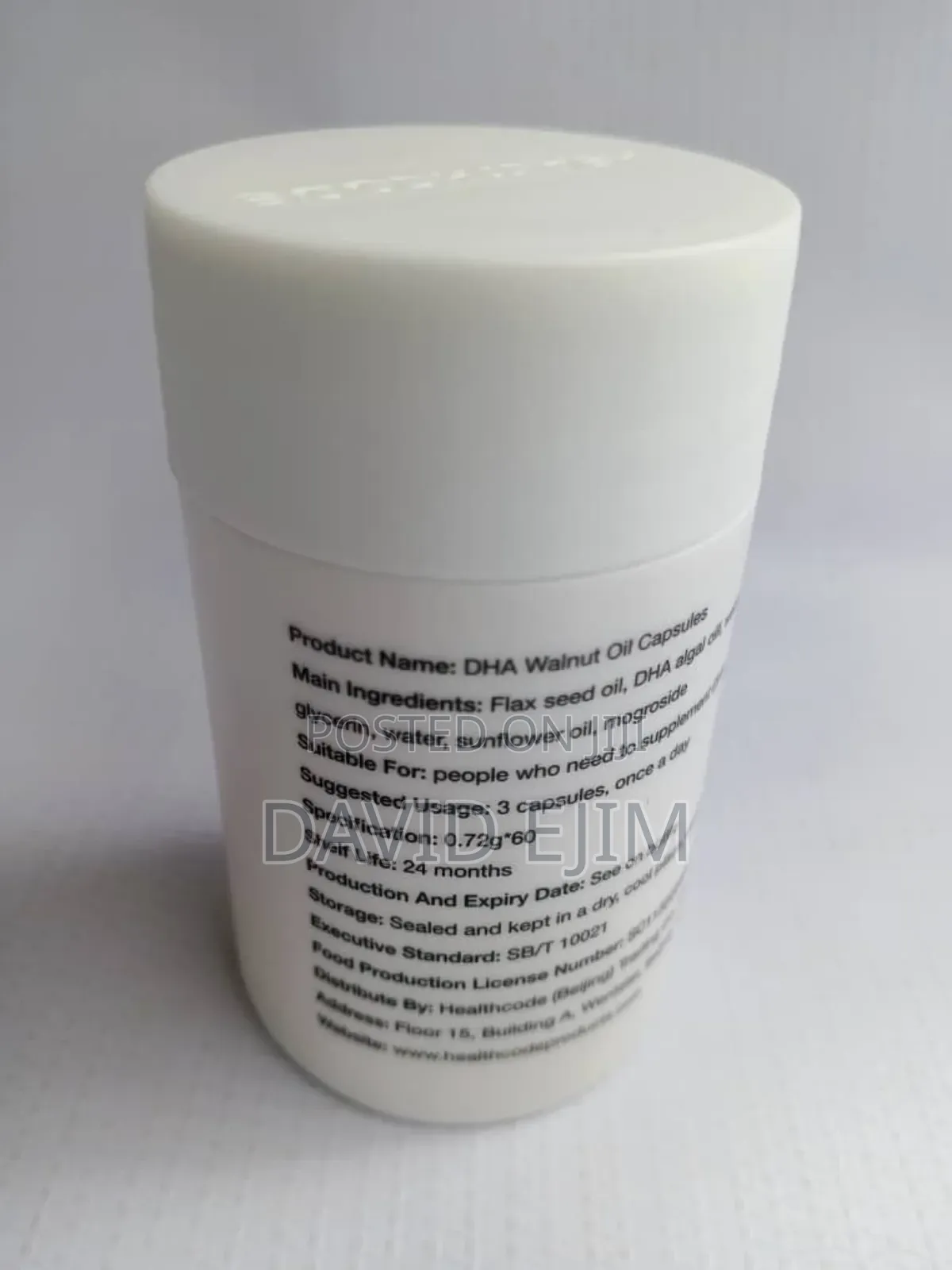 Healthcode Dha Walnut Oil Capsules