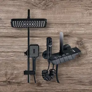 Black Piano Shower