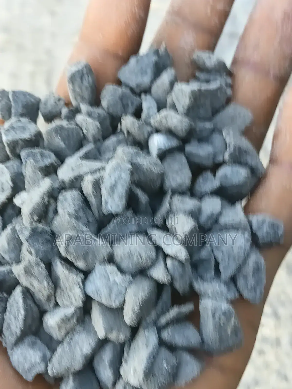 Arab Iron Black Chipping and Granite