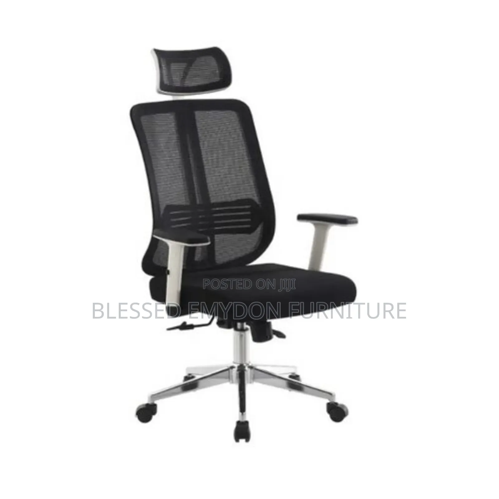 High Back Ergonomic Mesh Office Chair With Headrest