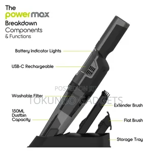 Ionvac Powermax Rechargeable Hand Vacuum Cleaner