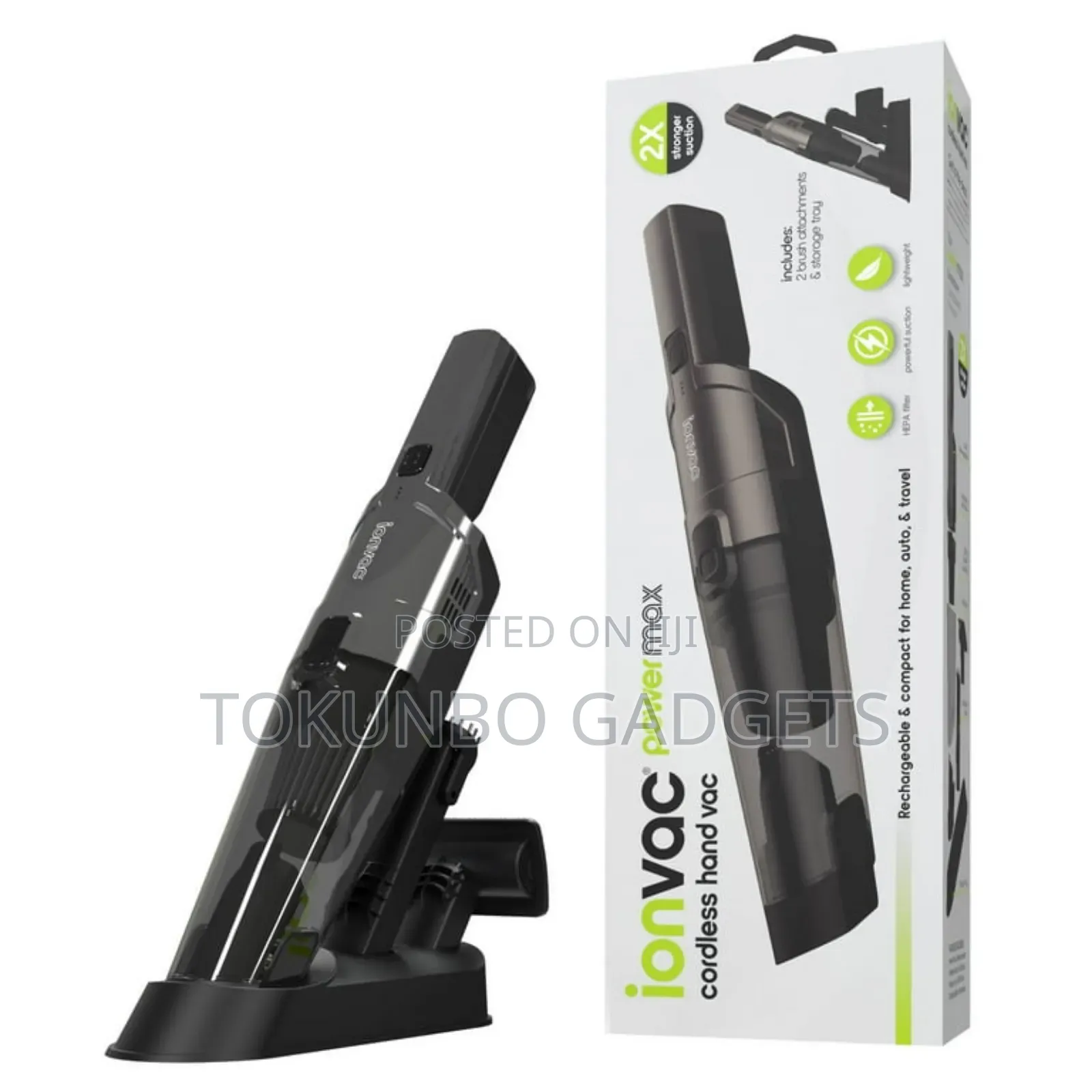 Ionvac Powermax Rechargeable Hand Vacuum Cleaner