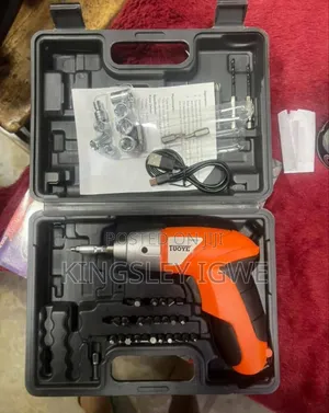 Cordless Rechargeable Screwdriver Machine.