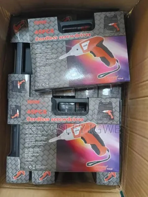 Cordless Rechargeable Screwdriver Machine.