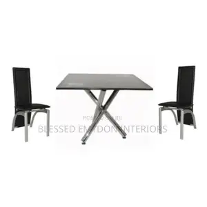 Dinning Table and Chair - Black