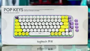 Logitech Wireless Pop Keys Keyboardwith Mechanical Emoji