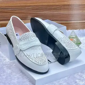 Nice Quality Italian Leather White Color Shoe