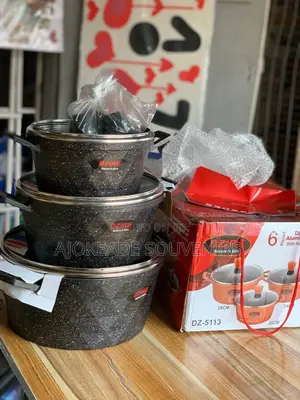 Non Stick Pot Available 3set