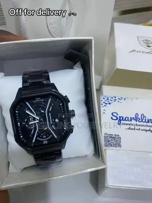 Black Luxury Poedagar Watch
