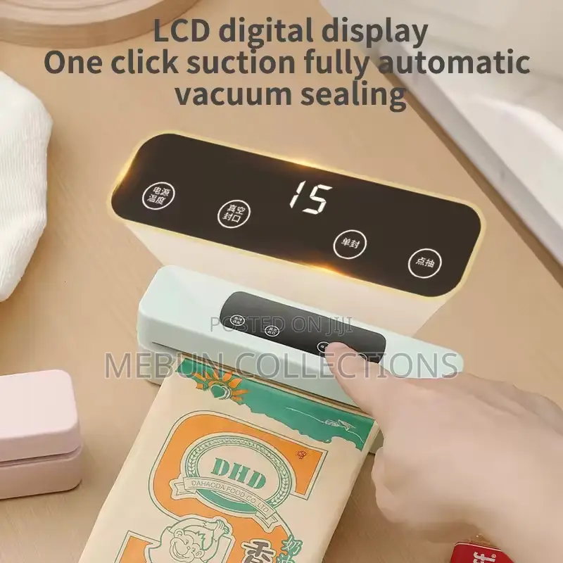 Wireless Vacuum Sealer 1200 Mah
