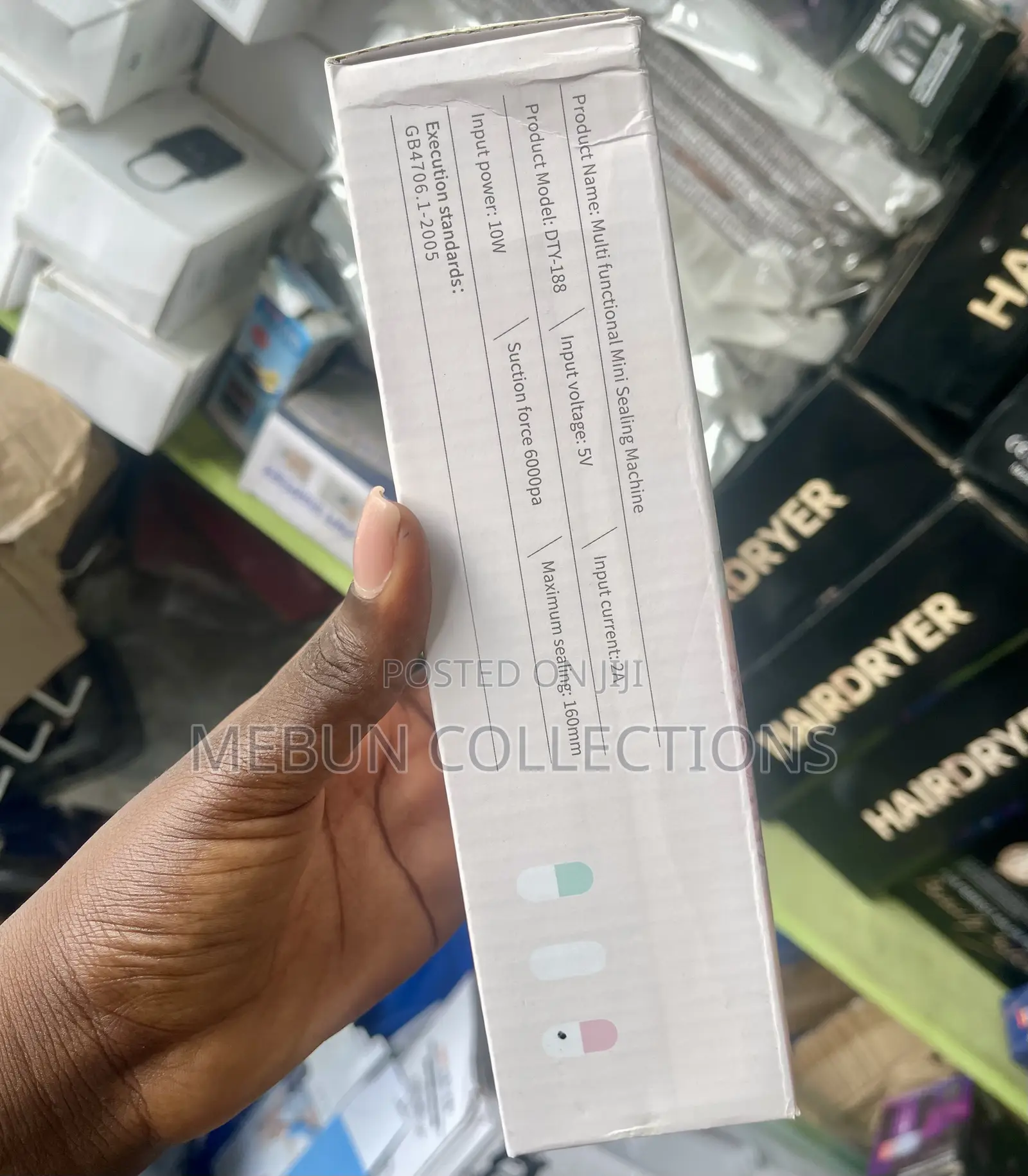 Wireless Vacuum Sealer 1200 Mah
