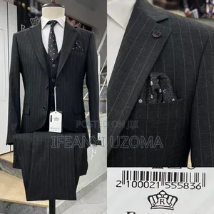 Nice Slim Fit Men Stribe Suits