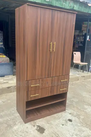 Well Constructed Quality 6ft by 3ft Wooden HDF Wardrobe