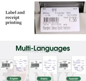 Cash Register Scale Barcode Printing Scale