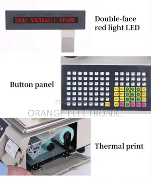 Cash Register Scale Barcode Printing Scale