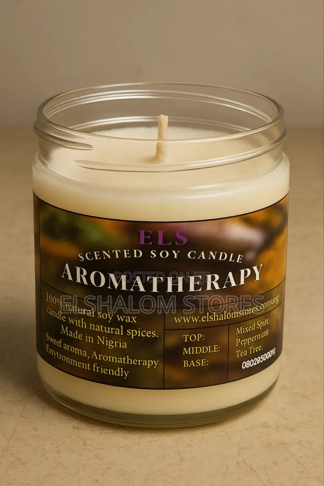 Aromatherapy Scented Candles