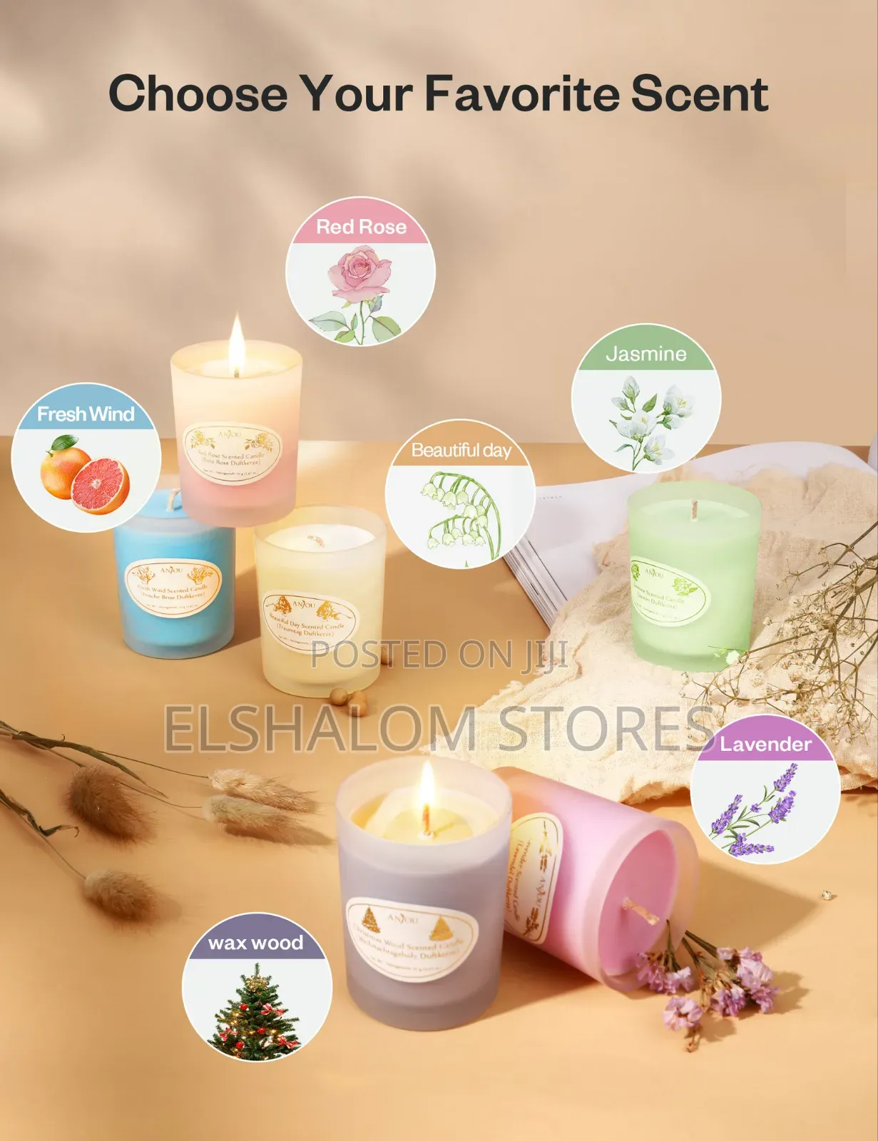Aromatherapy Scented Candles