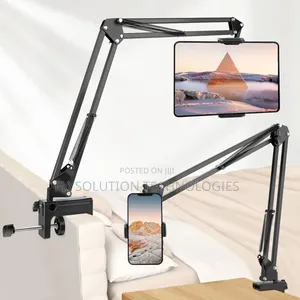360 Degree Rotatable Tablet Holder Flexible Arm for Phones Tablets