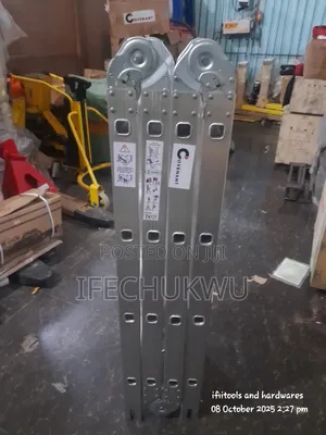 4 By 4 Foldable Aluminium Ladder