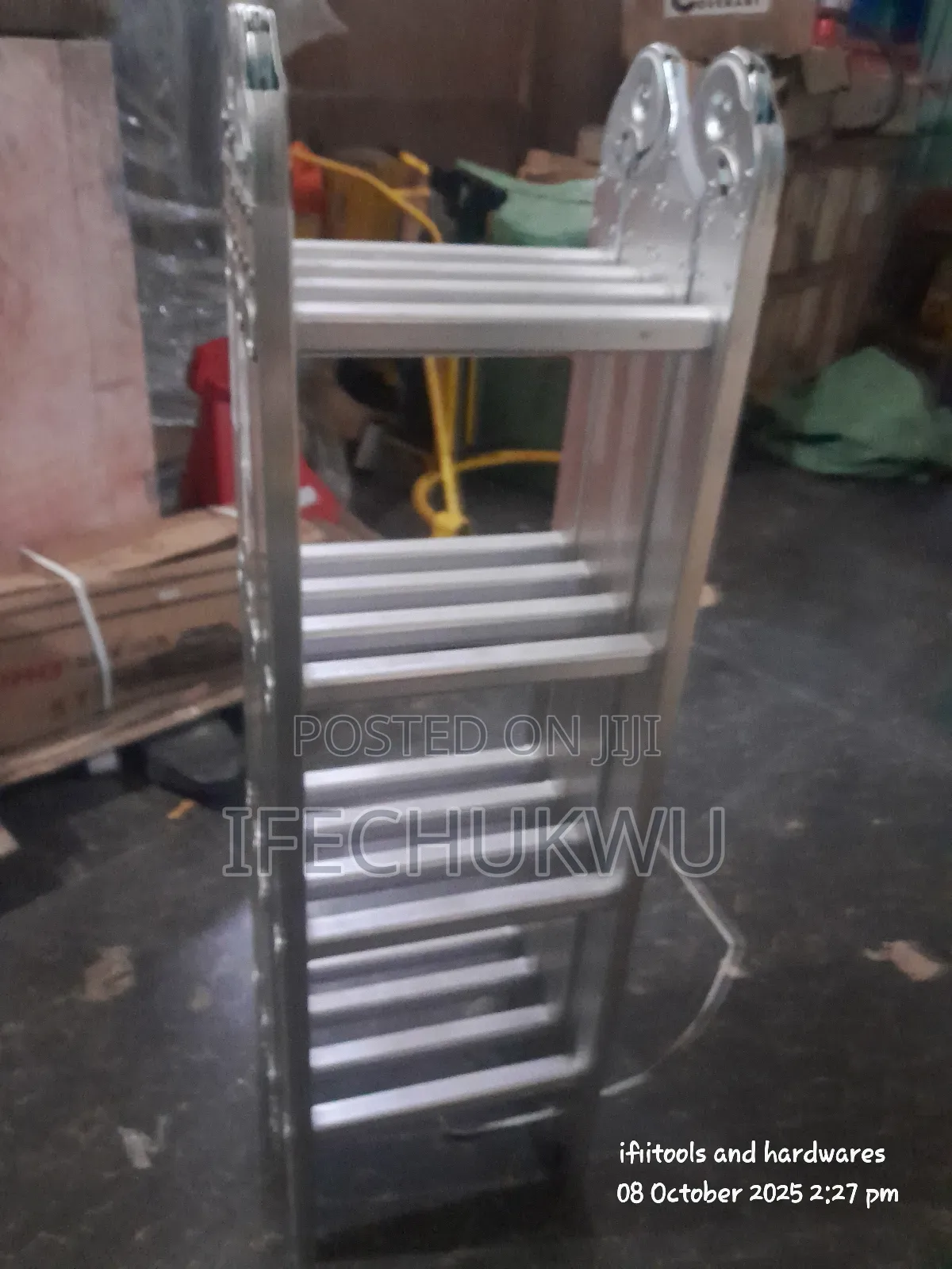 4 By 4 Foldable Aluminium Ladder