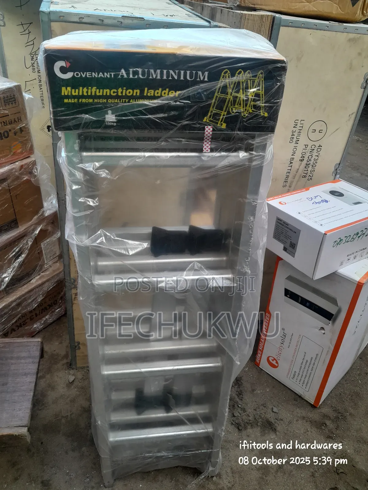 4 By 4 Foldable Aluminium Ladder