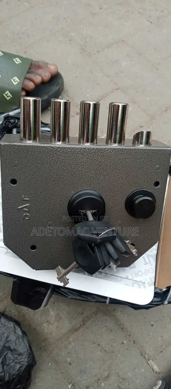 Security Lock Iron Door