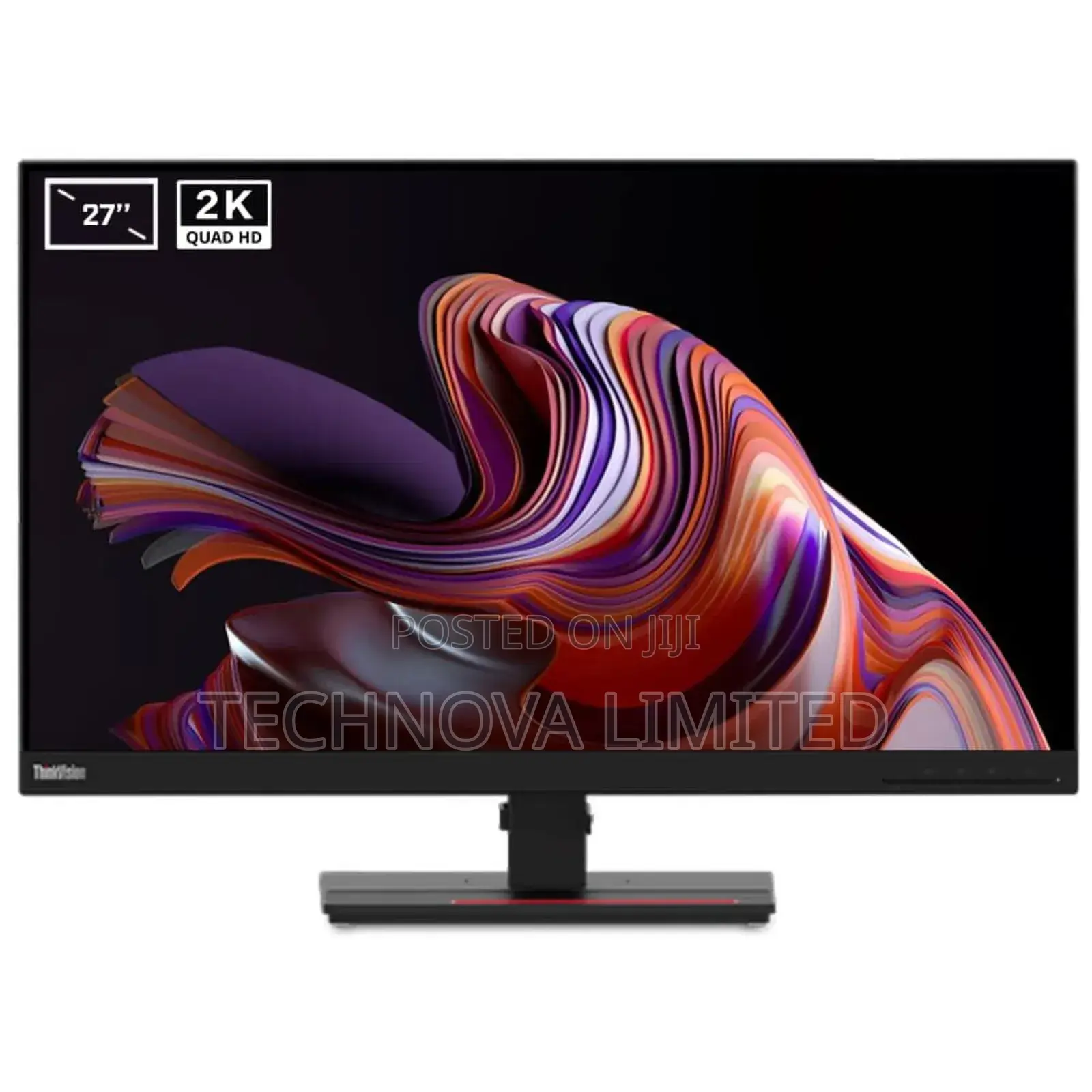 Lenovo Thinkvision 27-Inch QHD Zero Bezel Ips Usb-C Thunderbolt