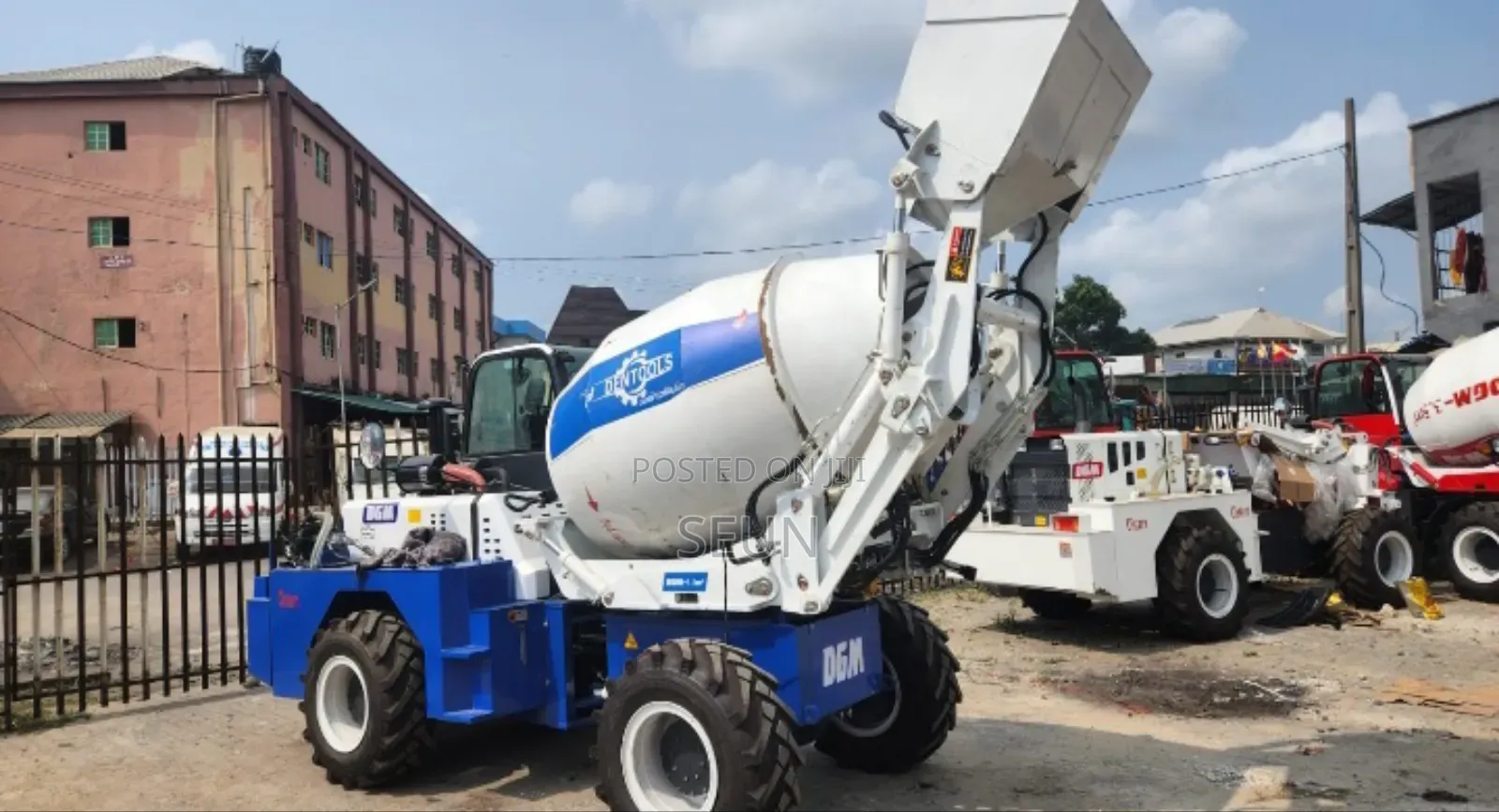 Concrete Mixer Self Loader 4 Cubic