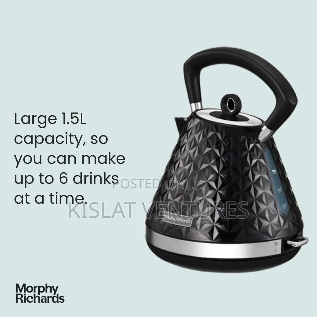 Morphy Richards Vector Pyramid Kettle - 1.5l