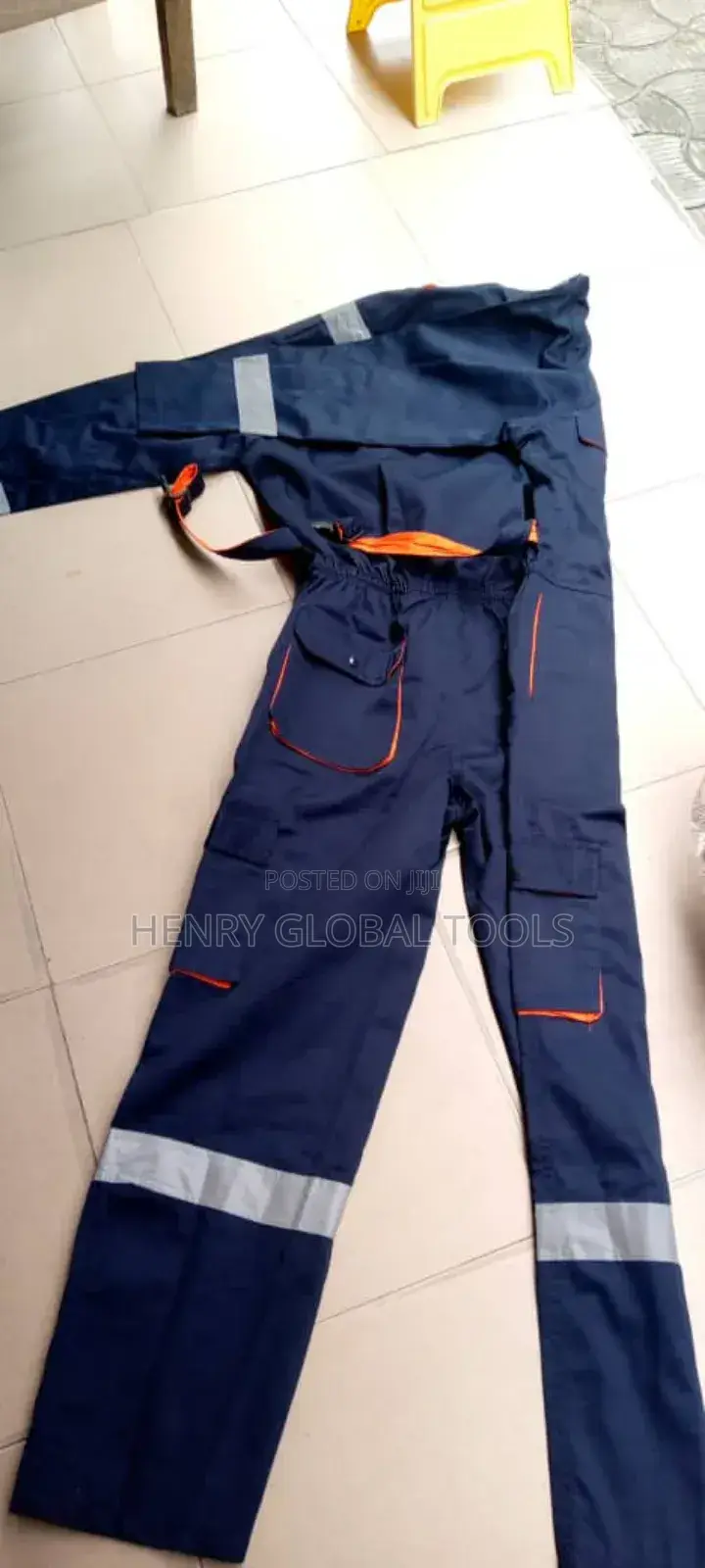 Safety Coverall Up and Down