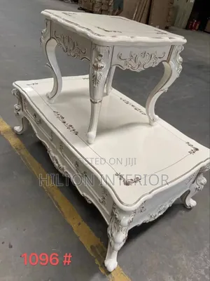 Royal Wooden Center Table Set