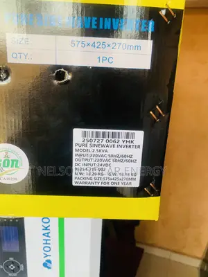 2.5kva 24v Yohako Solar Inverter Now Available With Good