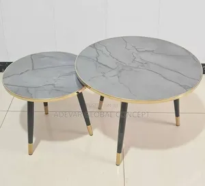 2in1 Round Center Table - Swipe for More Colours Available