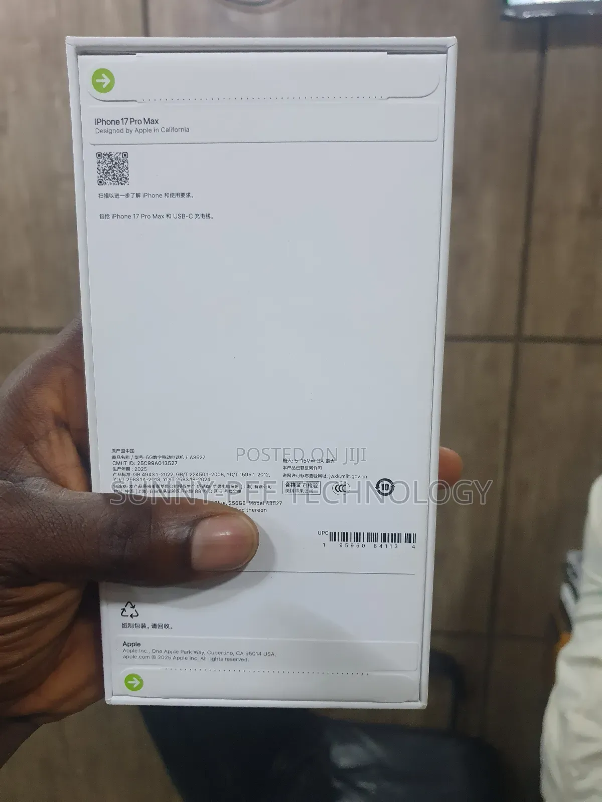 New Apple iPhone 17 Pro Max 256 GB Blue