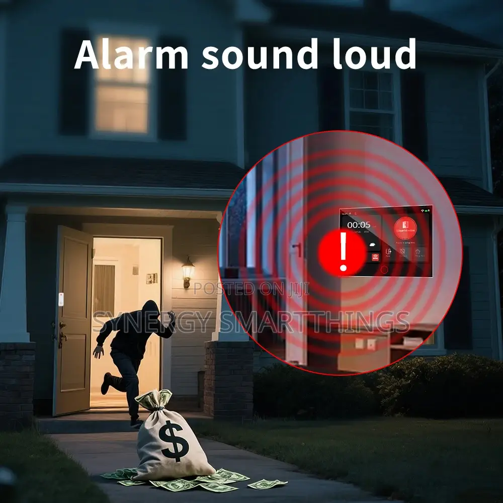 7inch Ips Touchscreen Home Alarm System With 4g Sim