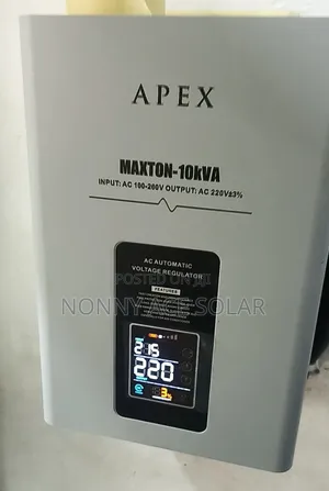 Apex 10kva Servo Stabilizer 100v - 260v