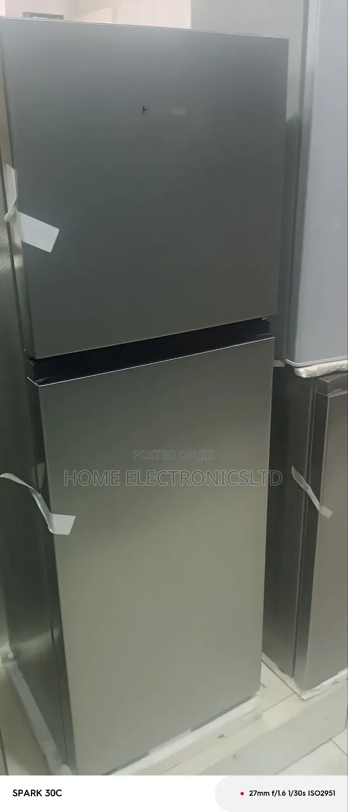 Hisense Standing Fridge Double Doors 154 Liter