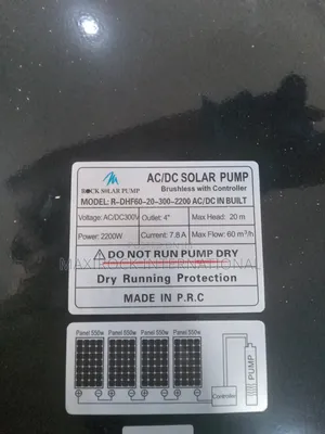 3hp 4 Inch Ac Dc Solar Surface Pump