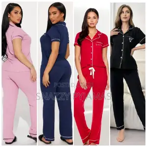 Short Sleeved Trouser Cotton Pyjamas