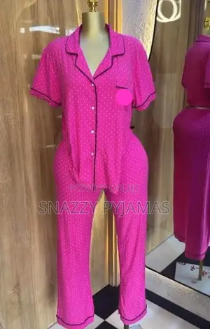 Short Sleeved Trouser Cotton Pyjamas