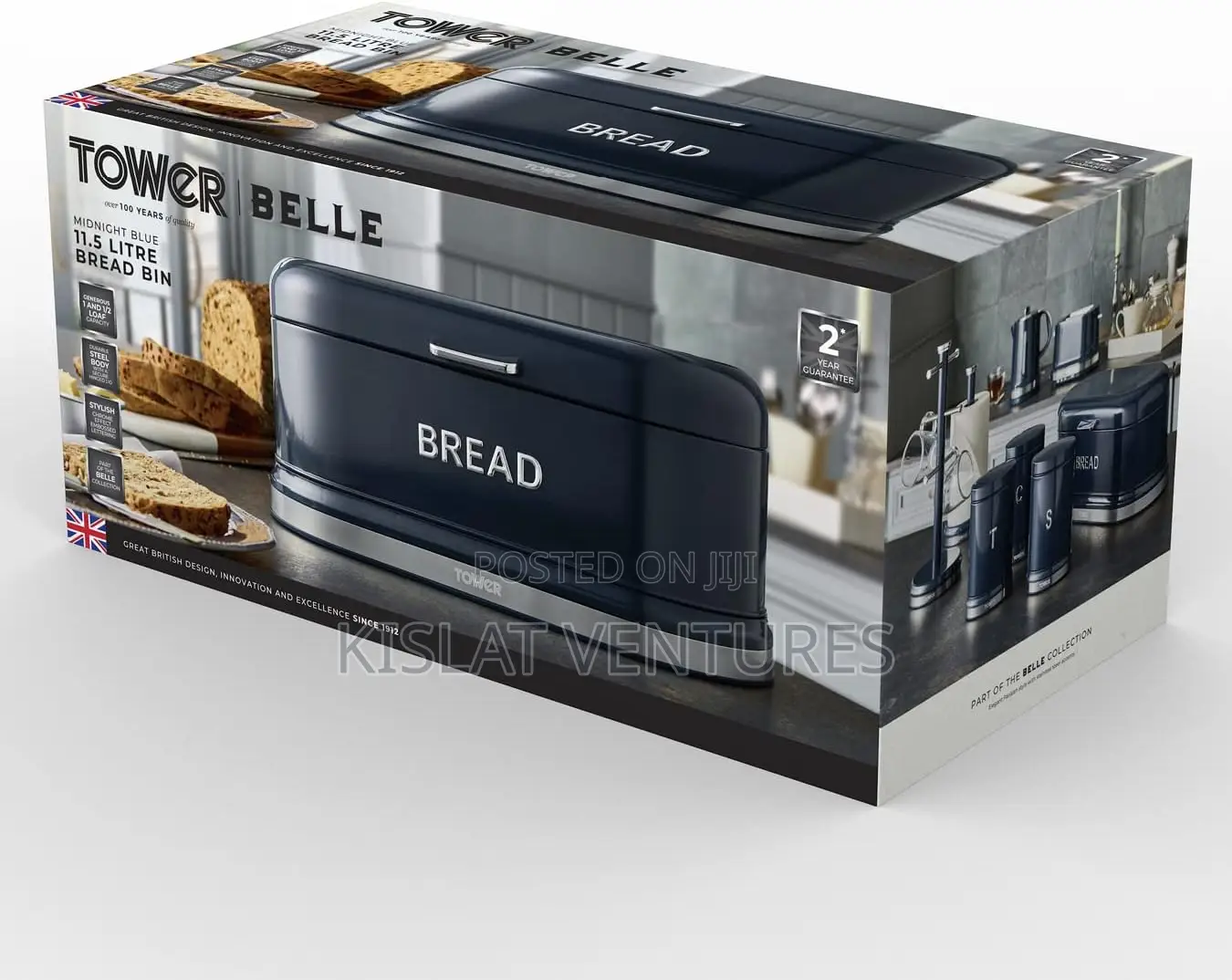 Tower Belle Bread Bin - 11.5l