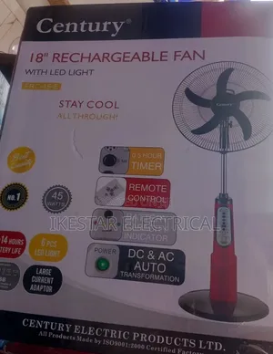 Rechargable Standing Fan