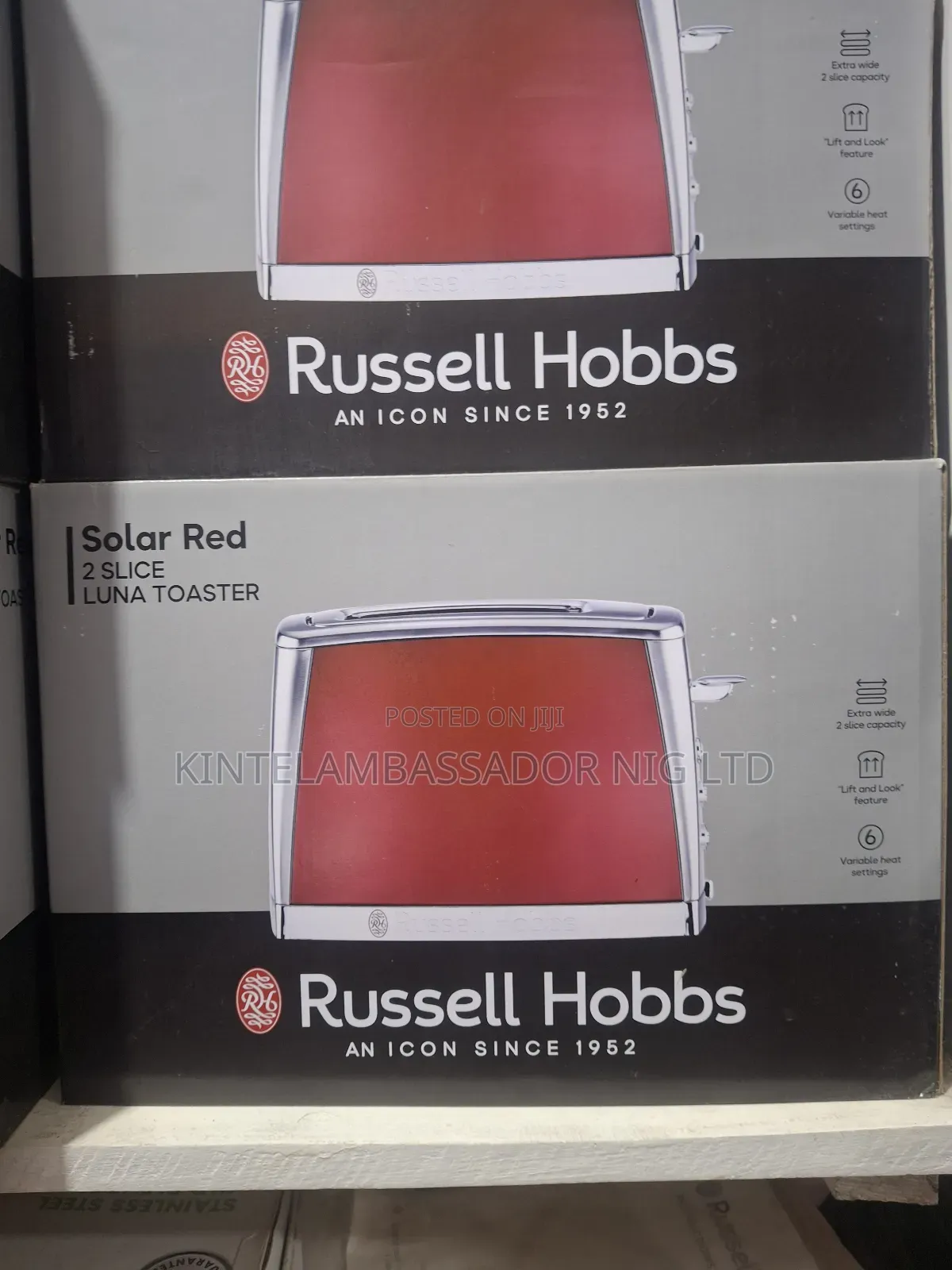 Russell Hobbs 2 Slice Luna Tiaster