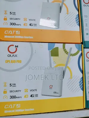 Olax Ax9 Pro Is a 4g Networked Wi-Fi Router