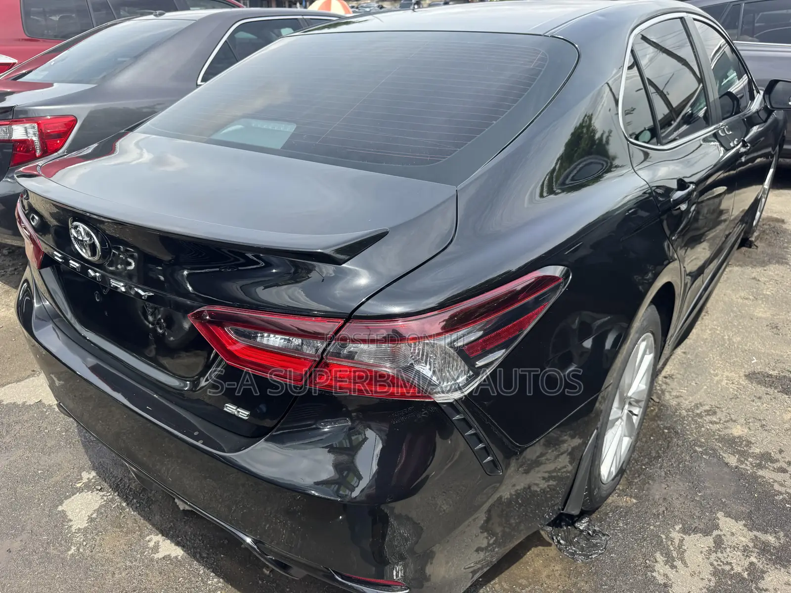 Toyota Camry SE 2021 Black