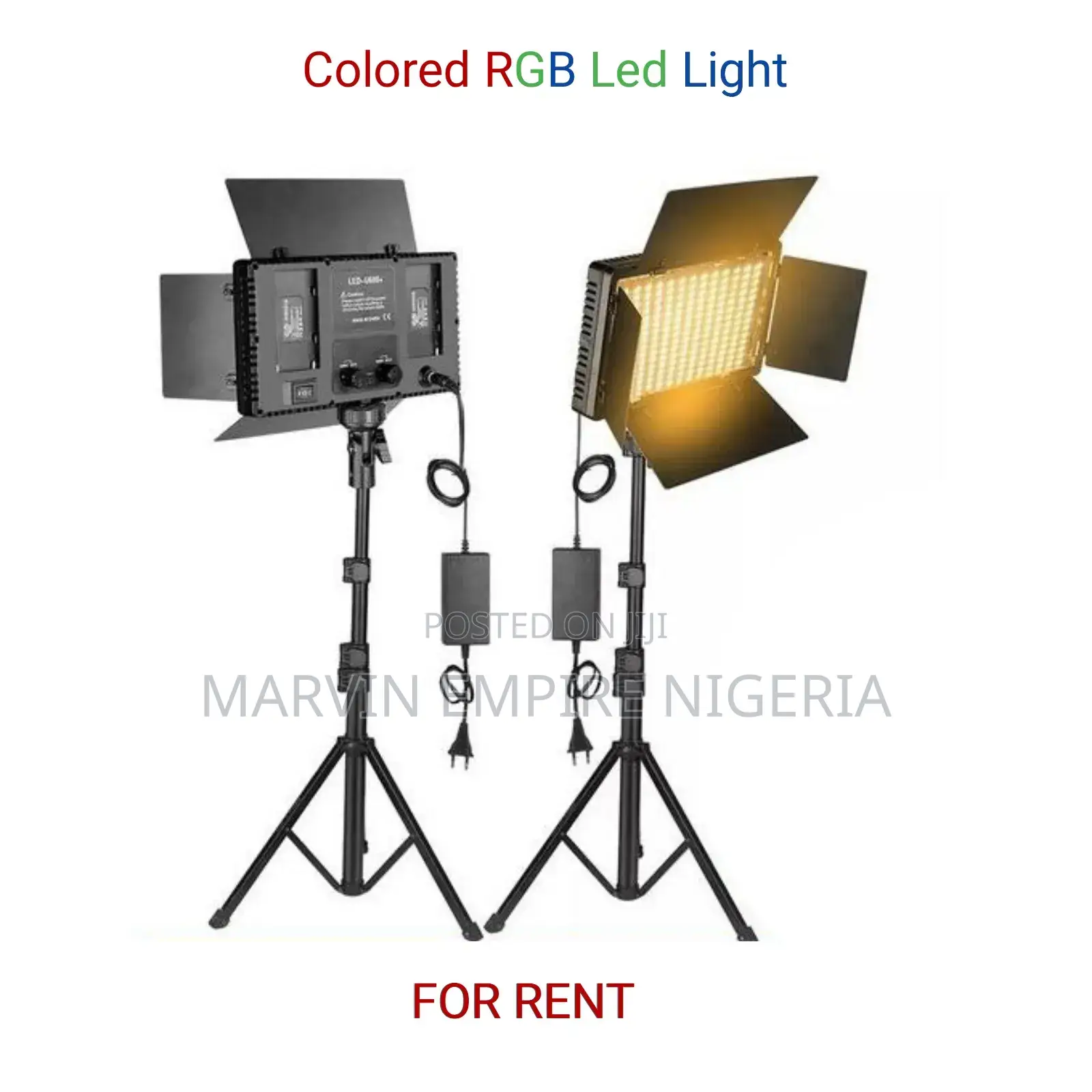 Rent a Professional Led 800 RGB Photo Video Shooting Colored Light