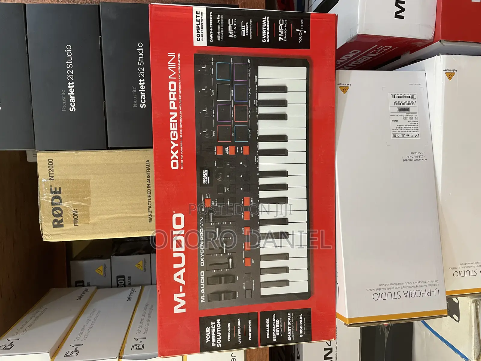 M-Audio Oxygen Pro Mini Midi Keyboard