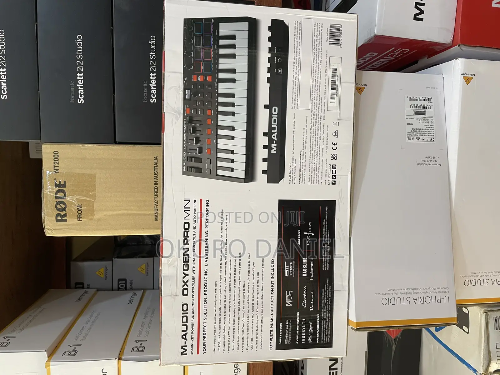 M-Audio Oxygen Pro Mini Midi Keyboard