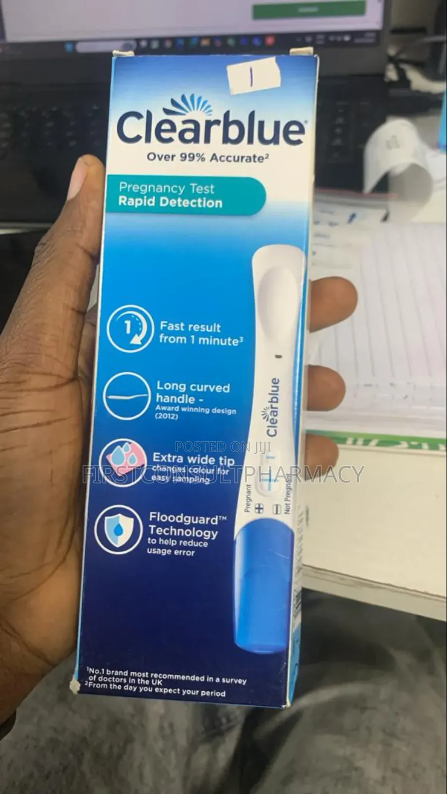 Clearblue Pregnancy Test Rapid Detection Kit